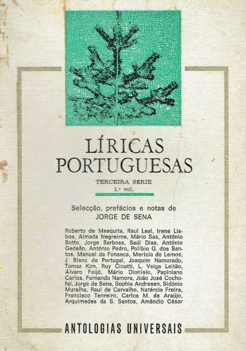 3413 - Livros de Jorge de Sena 1 (Vários)