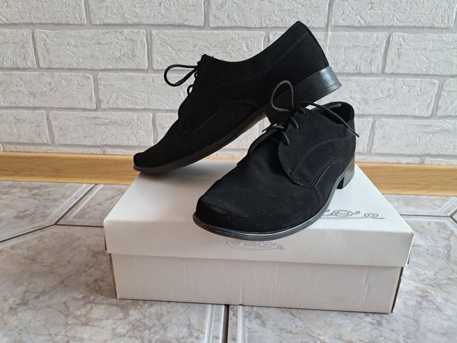 Buty Komunijne  Zamszowe