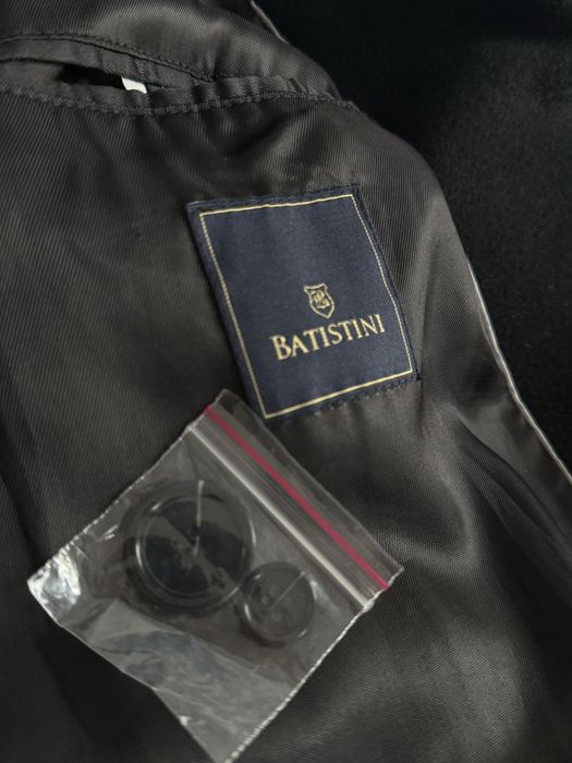 Wełniany długi płaszcz z dodatkiem kaszmiru