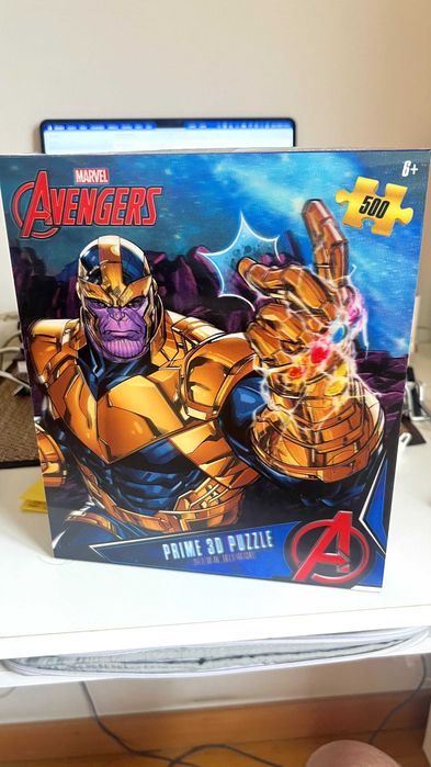 Sensacional puzzle 3D 500 peças