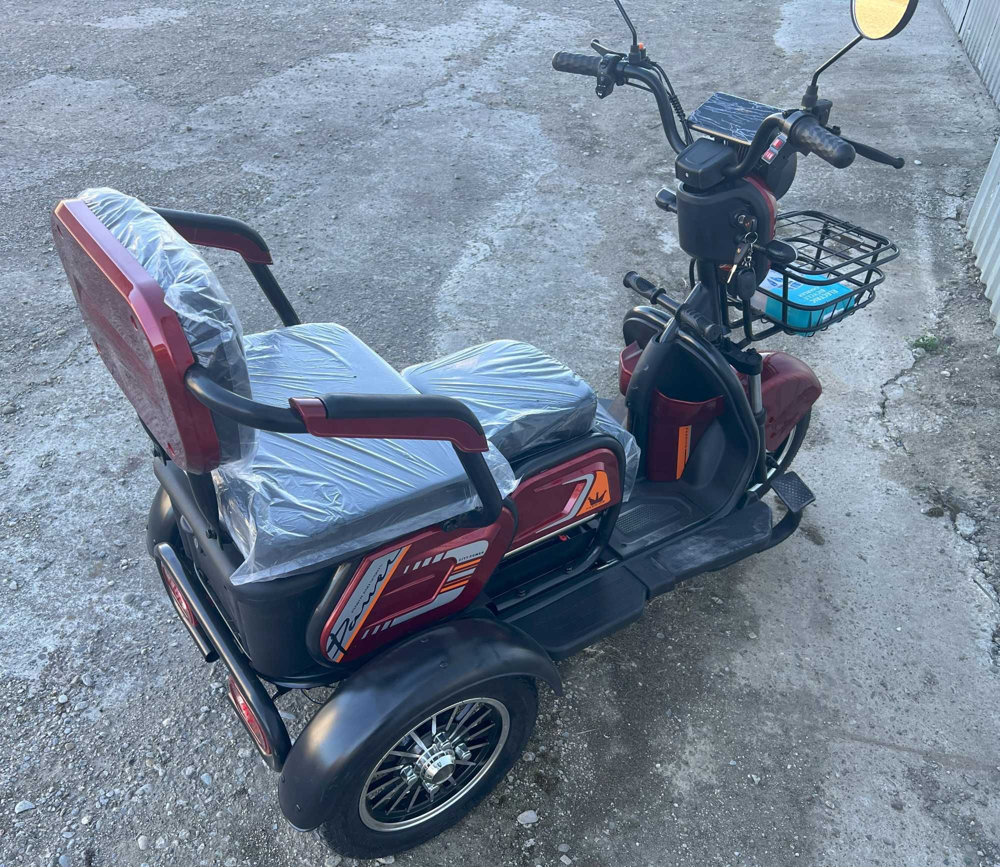 Електричний трицикл Forsage Moto Х3 1000W (60V25A)