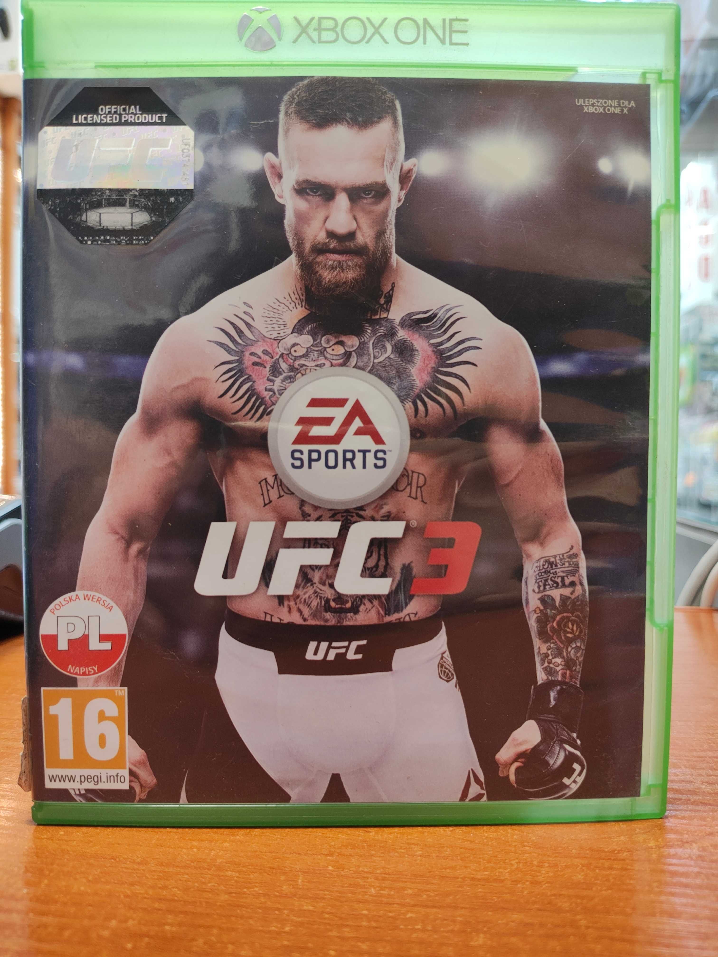 EA Sports UFC 3 XBOX ONE Xbox Series X Sklep Wysyłka Wymiana