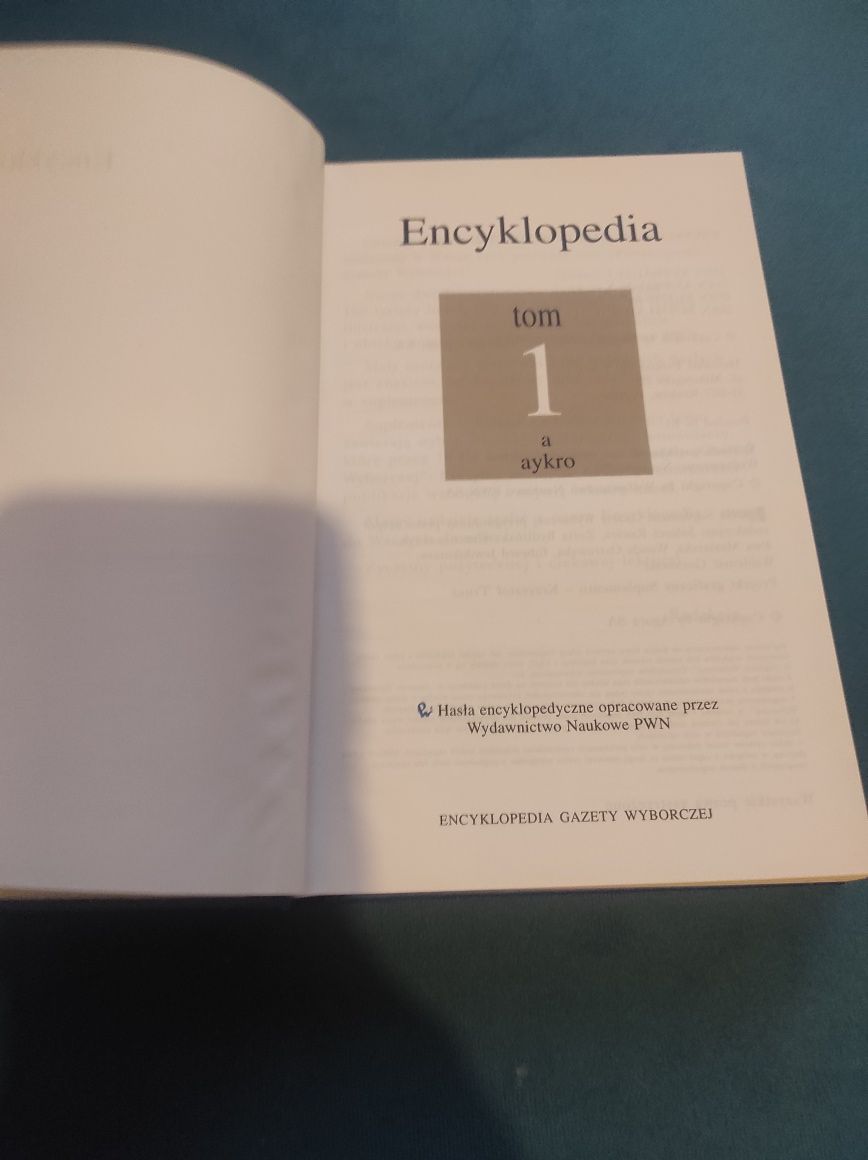 Encyklopedia tom 1