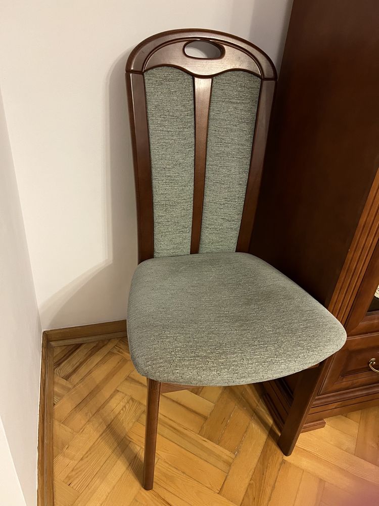 Krzesła do jadalni 10 krzeseł tapicerowane z oparciami komplet