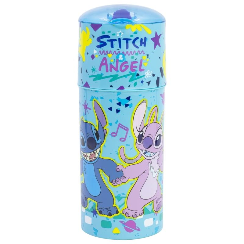 Śniadaniówka pojemnik trzy komory lunch box +bidon Stitch