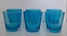 Zestaw sześciu szklanek do wody Bubble Water Glass
