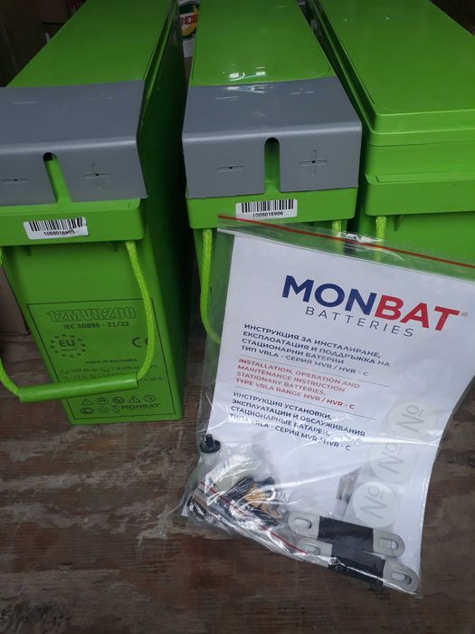 Акумулятор AGM Monbat гелевий HVR100, UPM5500, HVR200CG