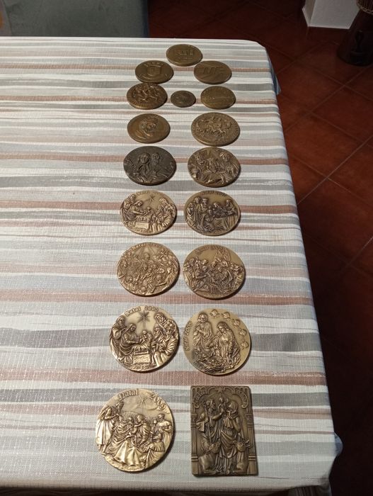 Medalhas comemorativas natal e mais