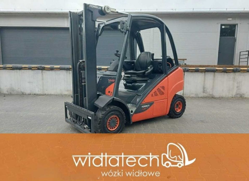 Wózek widłowy Linde H25T-02 niski przebieg 4 sekcje