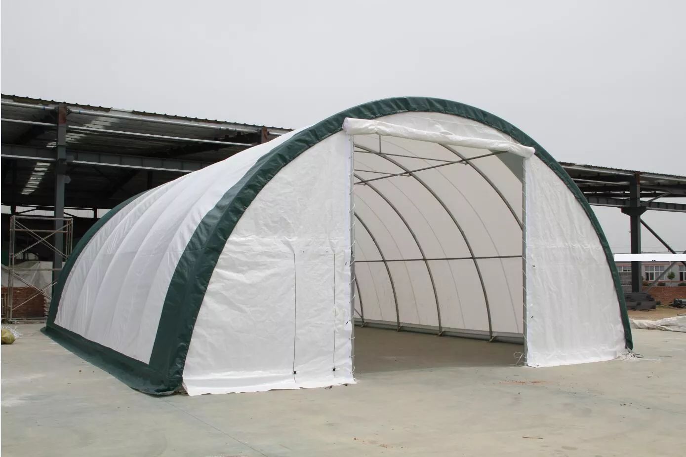 Hala namiotowa łukowa 12,2x24m PVC 900g/m2