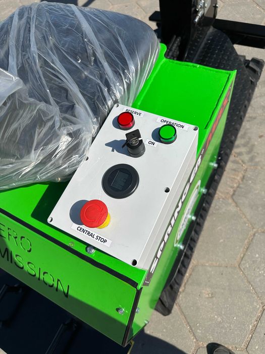 Nowość Elektryczna Bateryjna Minikoparka Springer Max Akumulatorowa