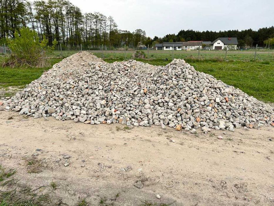 Kruszywo betonowe/naturalne, big-bag, żwir 8-16/16-32, budowa drogi