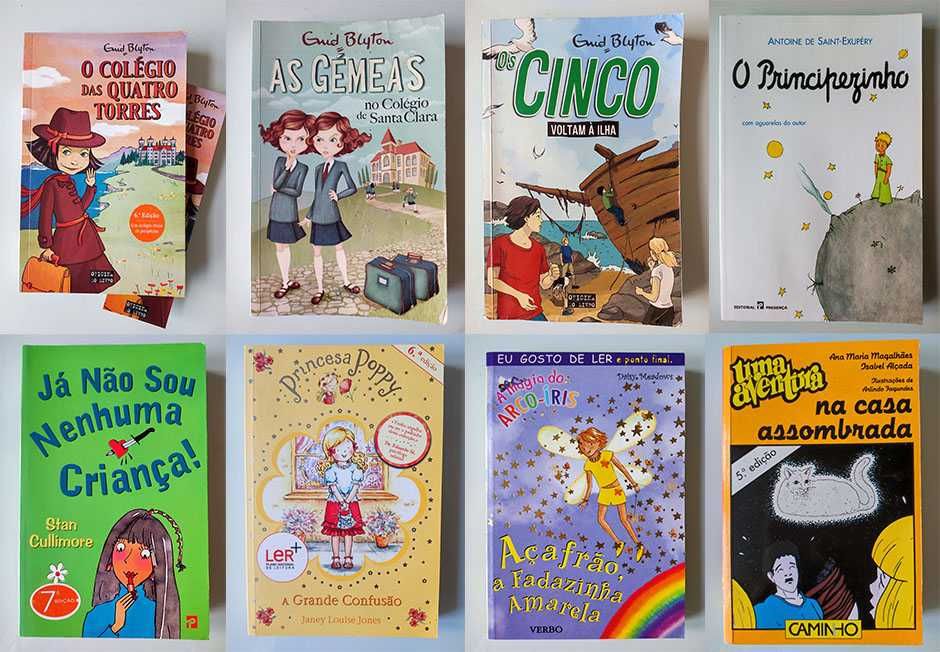 Vários Livros Juvenis entre 2,00€ e 3.00€ cada e PNL