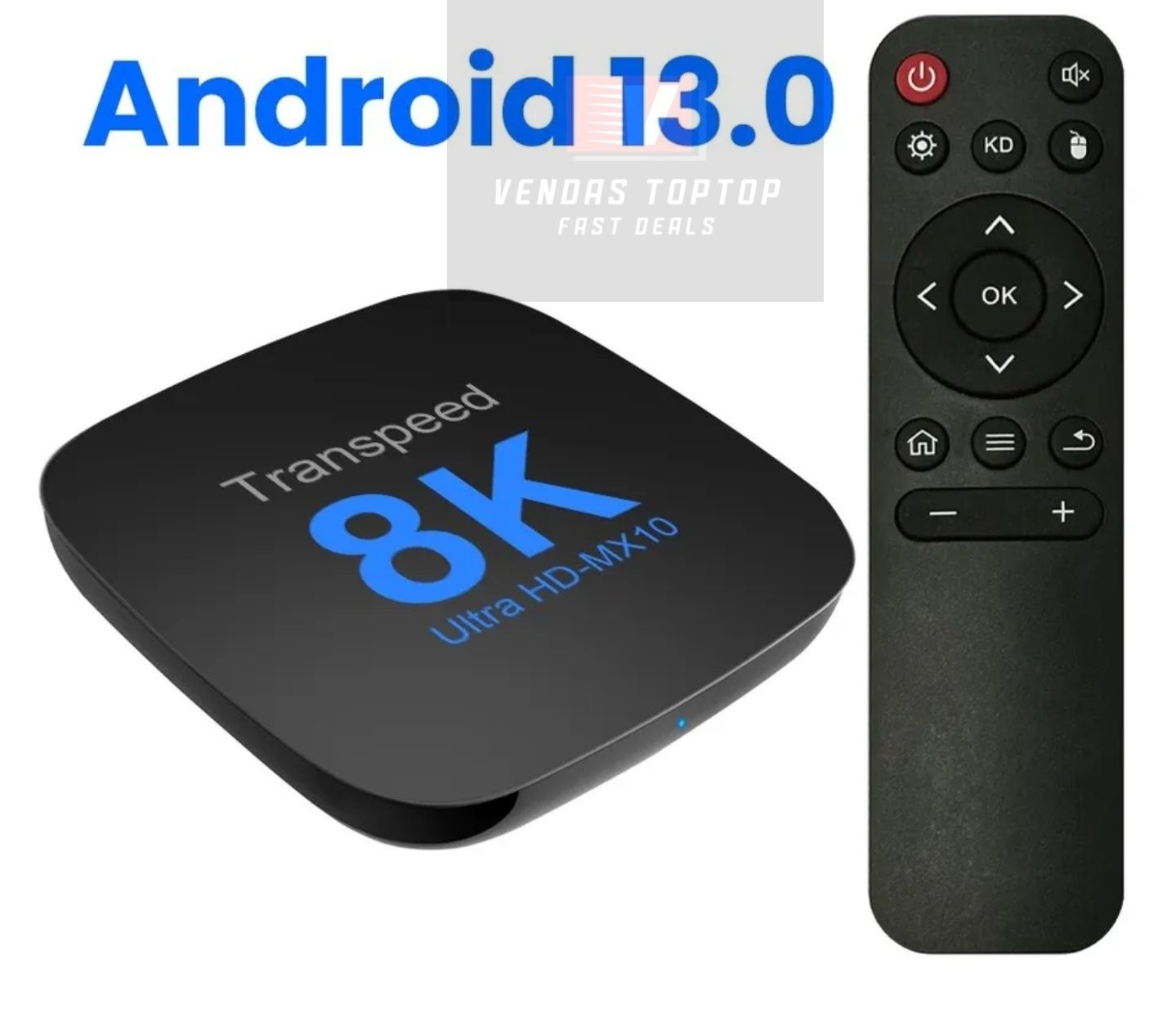 Box Android Tv 8K 4Gb Ram/32Gb Rom