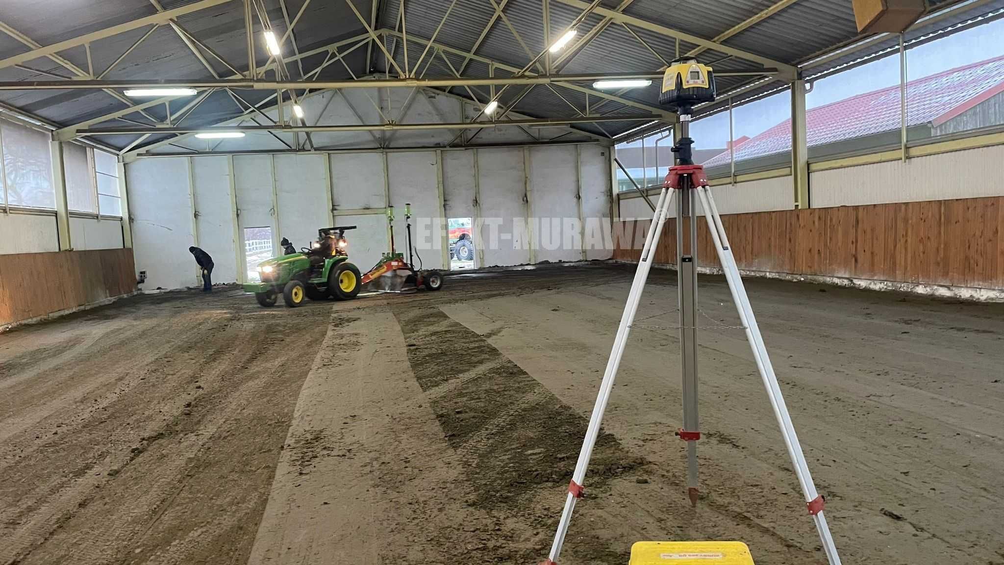 równiarka laserowa niwelacja równanie laserowe niwelator wynajem