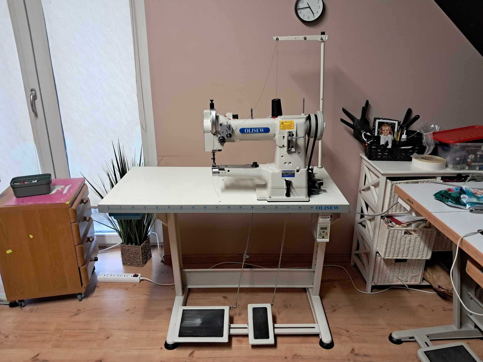 OLISEW OL-335 Stębnówka cylindryczna jednoigłowa