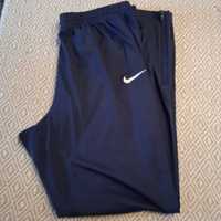 Nike Dri-Fit Nowe granatowe spodnie dresowe Rozmiar L