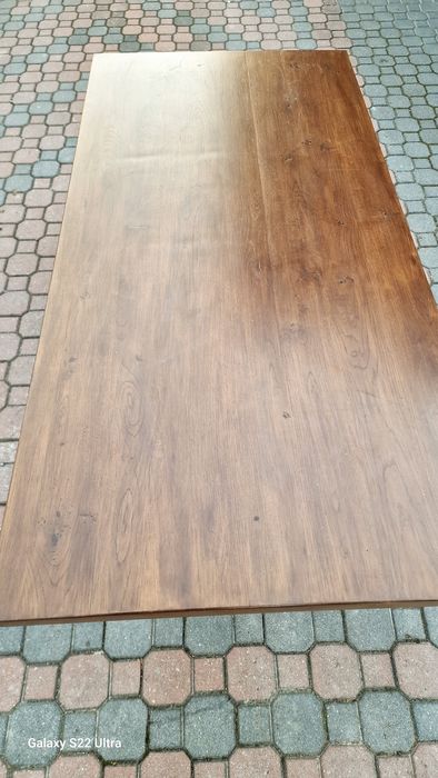 Stół dębowy ogrodowy