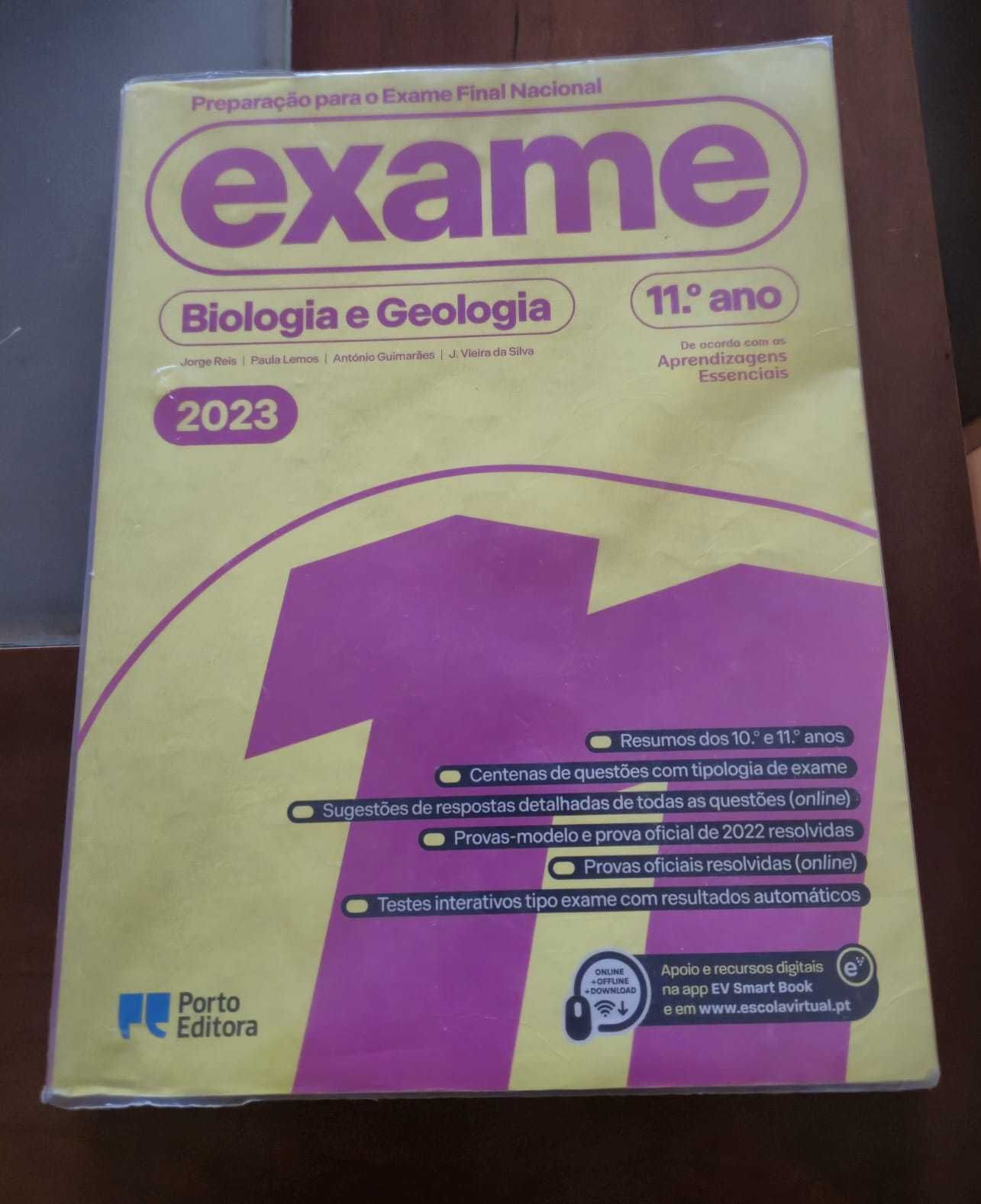 Livro de preparação para o exame final nacional de Biologia e Geologia