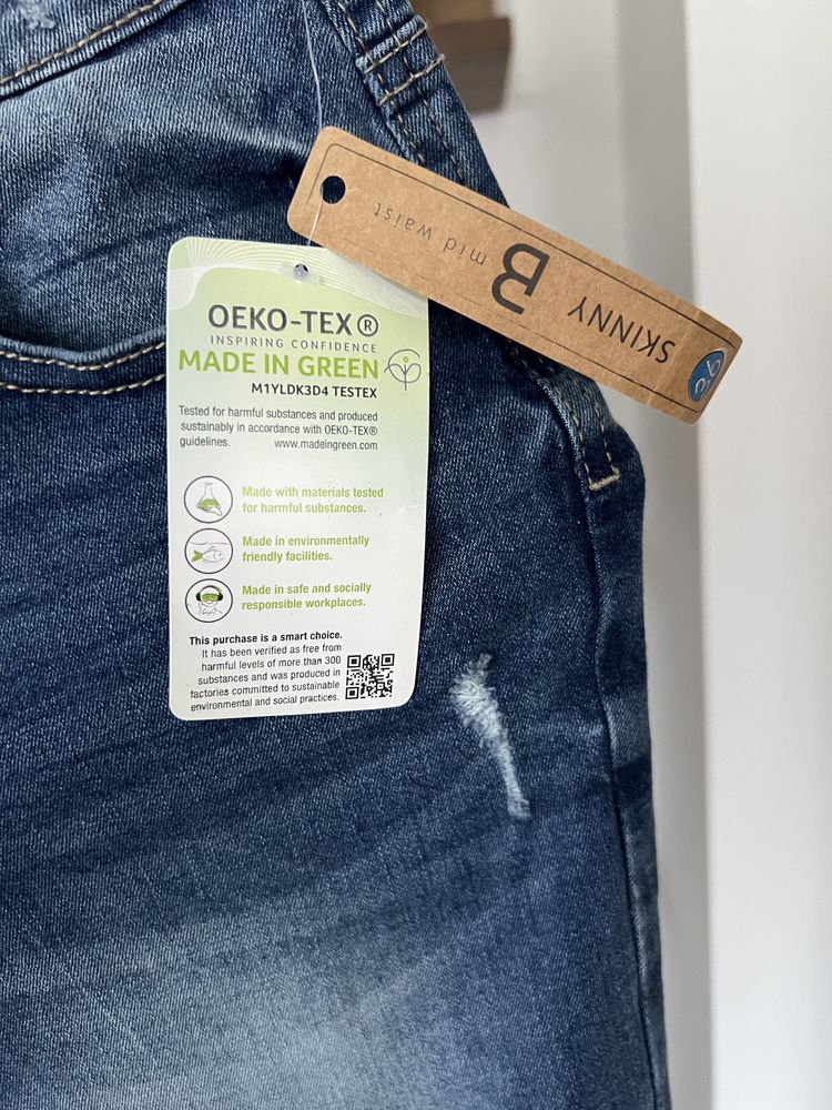 ** Beloved ** cudo Mid Waist jeansy Skinny_36 - nowe z metką