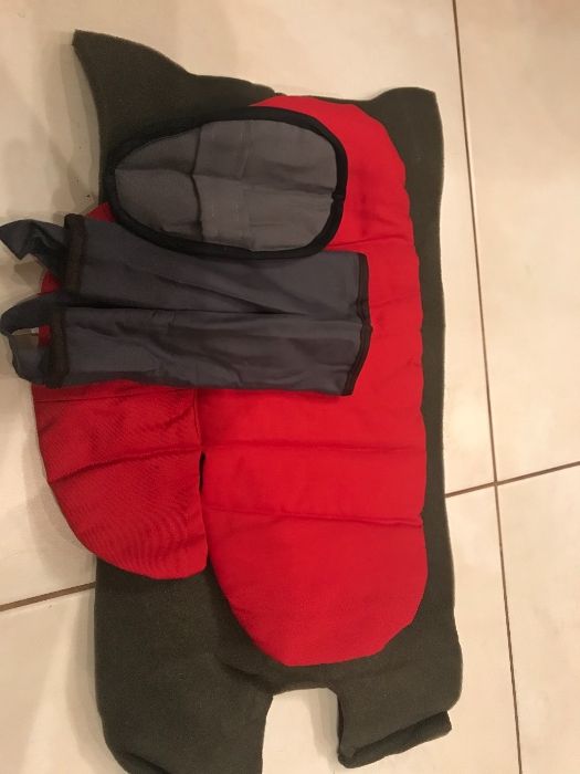 Podusia osłonki na pasy krocze do fotelika samochodowego, wózka nowa