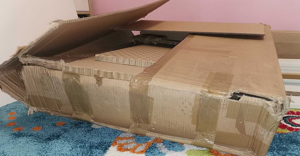Łóżeczko dziecięce 180x80 JULIA białe OUTLET
