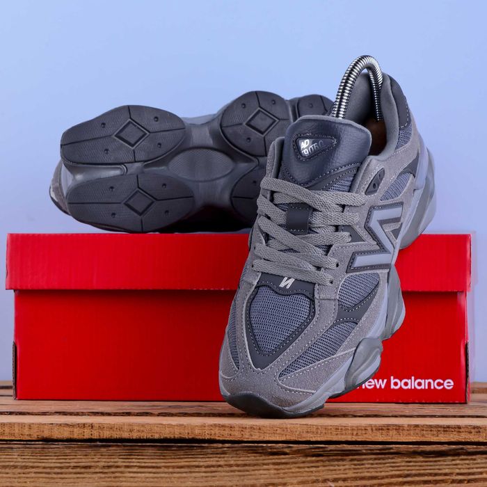 (2002) Кросівки у стилі New Balance 9060 сірі (36-41) нб NB ню беленс