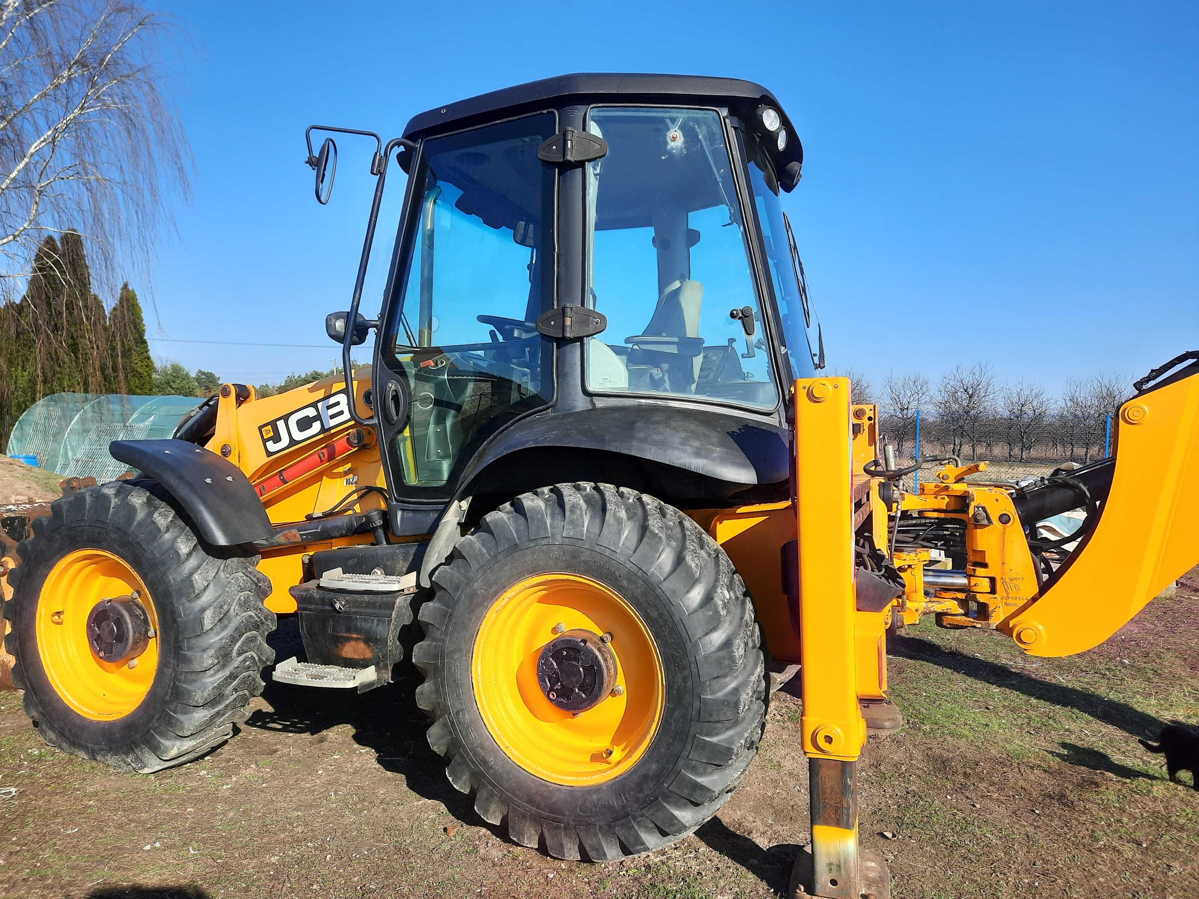Koparko ładowarka JCB 4CX 2012 joystick