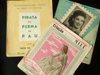 3 Partituras antigas - Música Portugal e Brasil - edições Sassetti