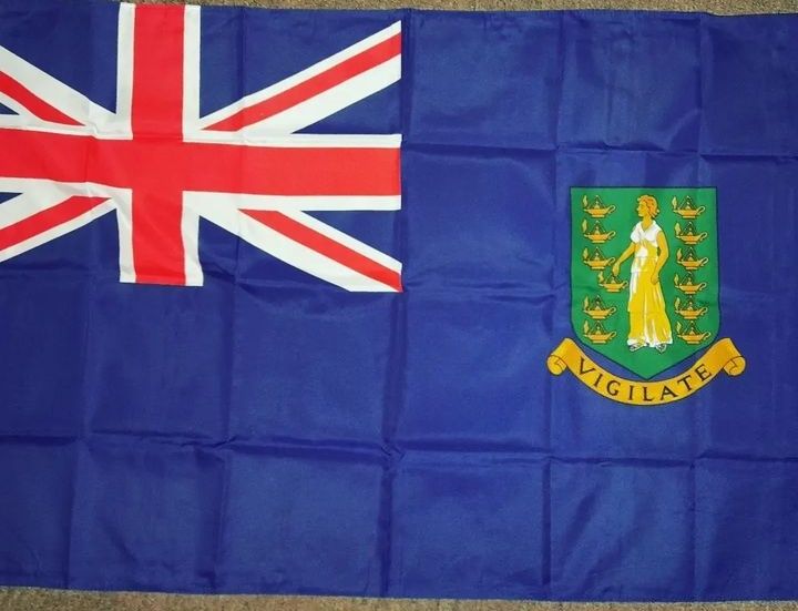 Flaga Brytyjskie Wyspy Dziewicze