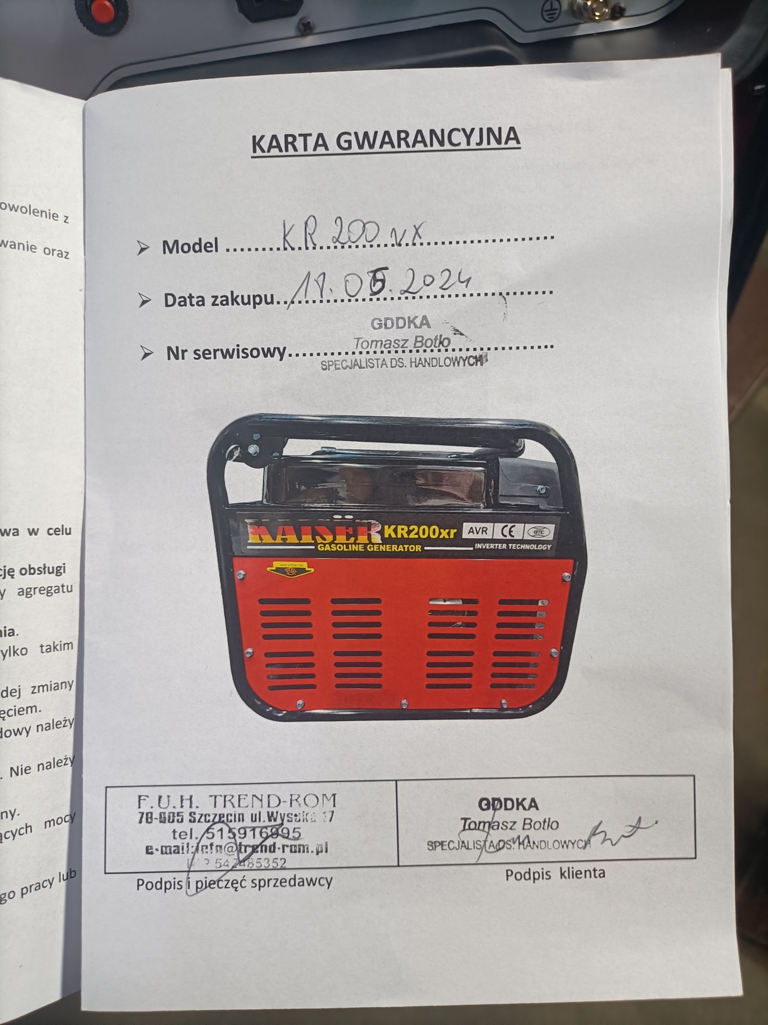 Agregat Kaiser KR200xr
