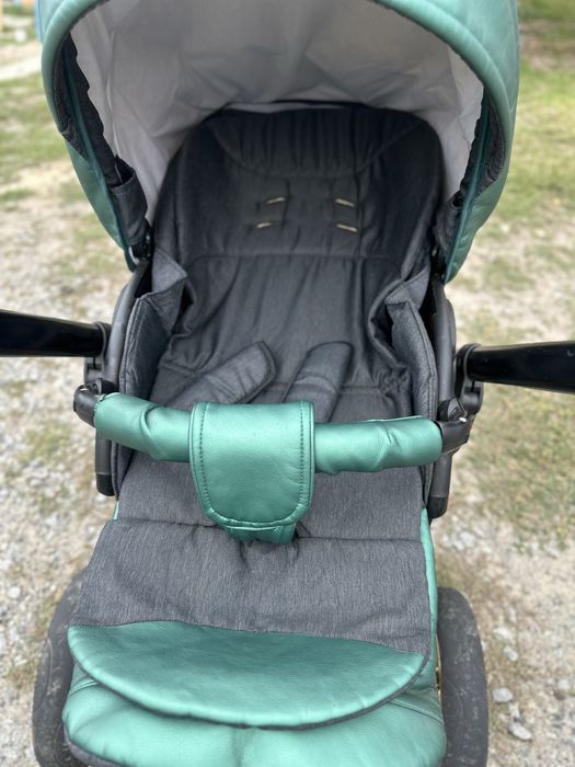 Дитяча коляска Gold Onyx екошкіра