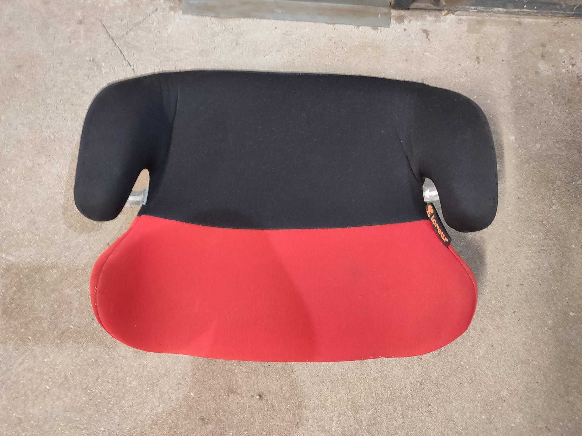 Siedzisko dla dziecka kolor czerwono-czarny