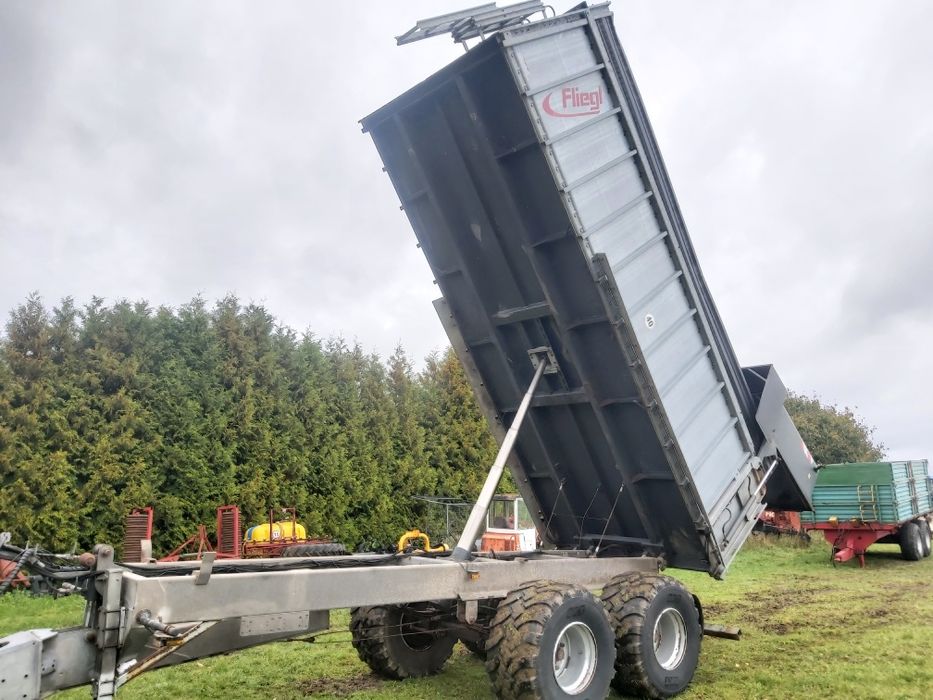 Przyczepa wywrotka tandem Fliegl ASW Rok prod 2012 Zarejestrowa