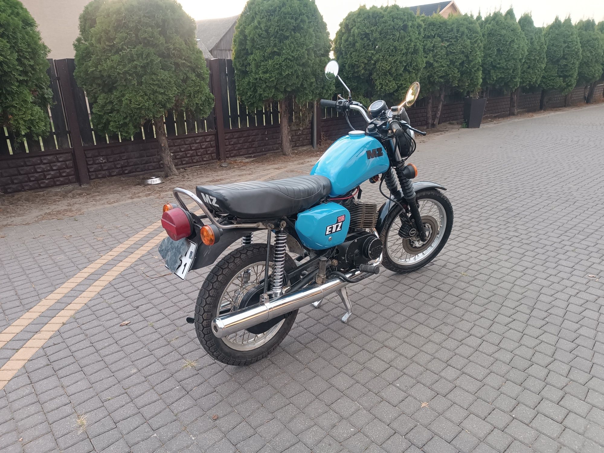 MZ Etz 125 zamiana zamienię motocykl quad cross prl auto bus
