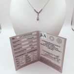 Złota celebrytka - z diamentami pr. 375 2,67g. 43cm. 0,09ct.