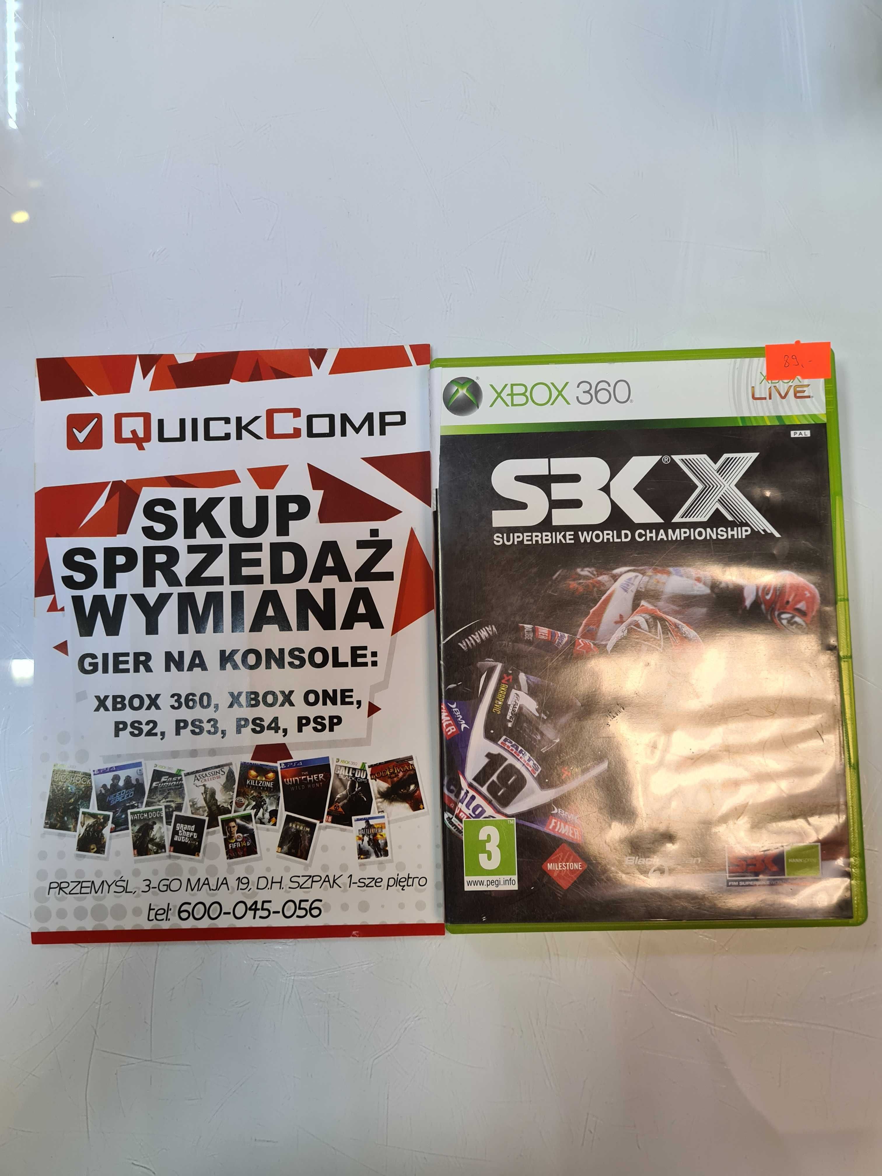 Gra XBOX 360 / X Series SBK X Gwarancja 1 rok QUICK-COMP