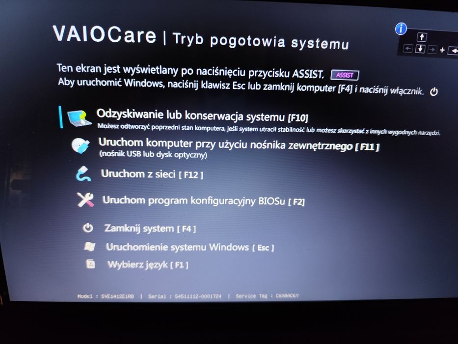 Laptop Sony Vaio