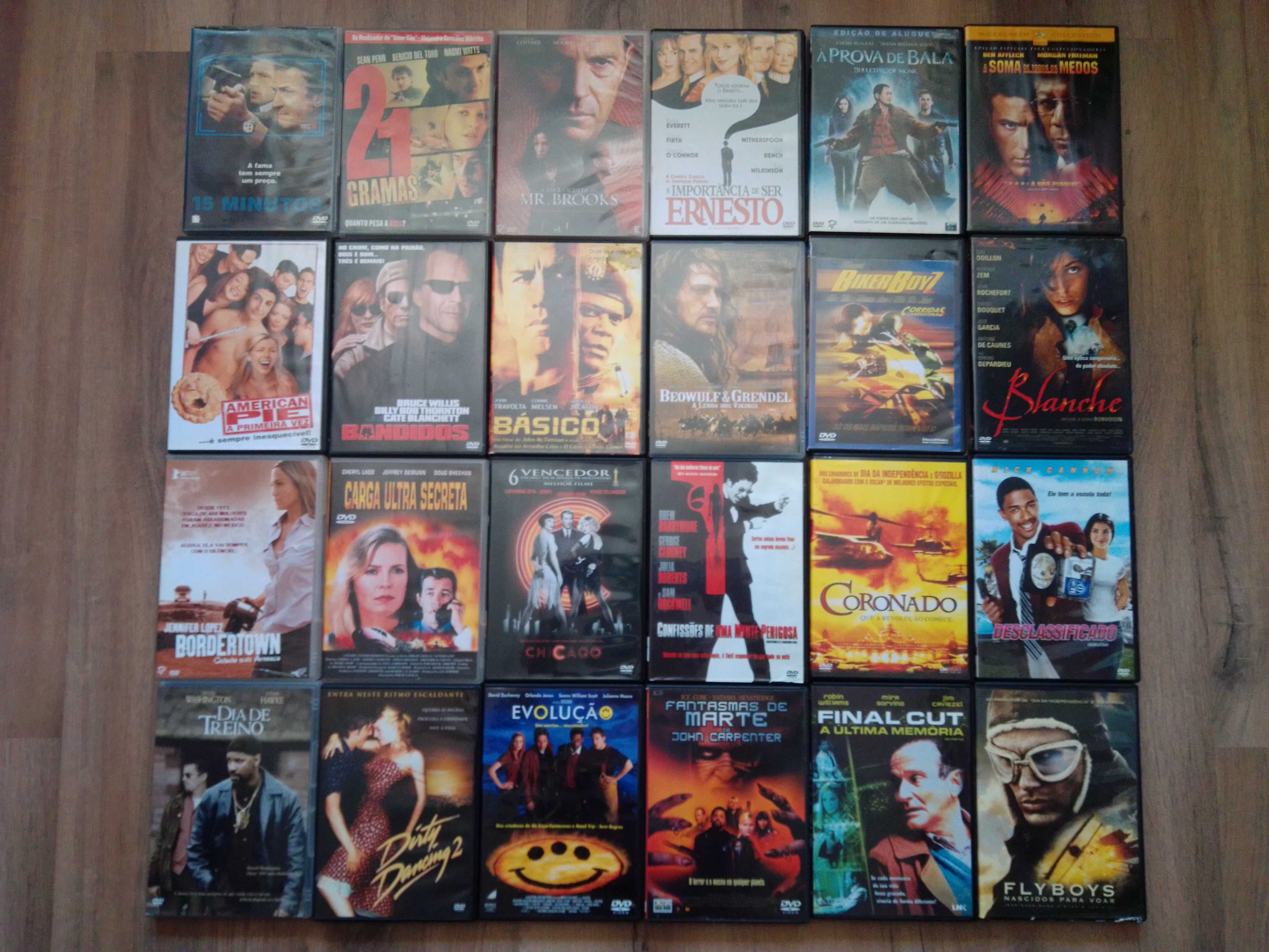 Dvd`s originais, legendados em Português.