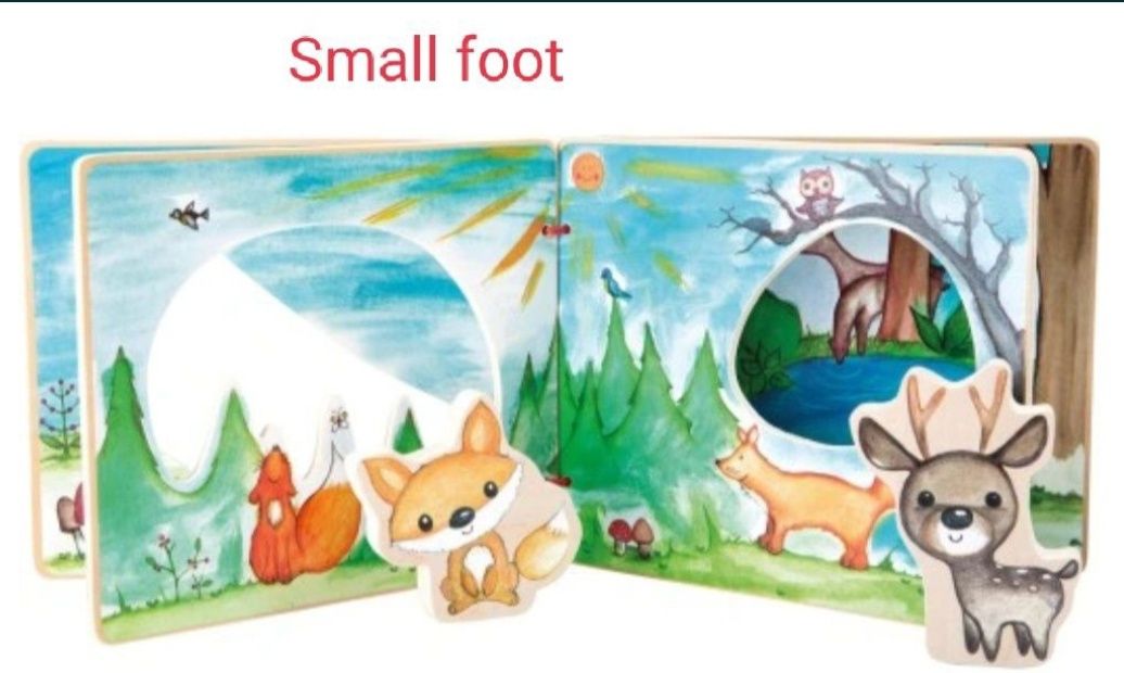 Książeczka dla dzieci i niemowląt Small foot design Montessori