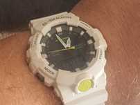 Casio g-shock Ga 800sc biały zadbany beż wad