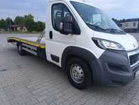 Peugeot boxer  Autolaweta bdb stan.aluminiowy najazd bez nakładów