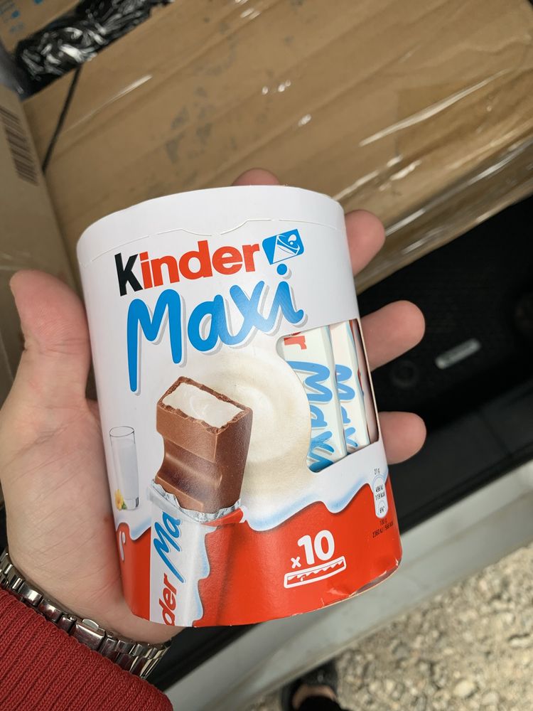 Kinder Maxi 10 штук в пачці