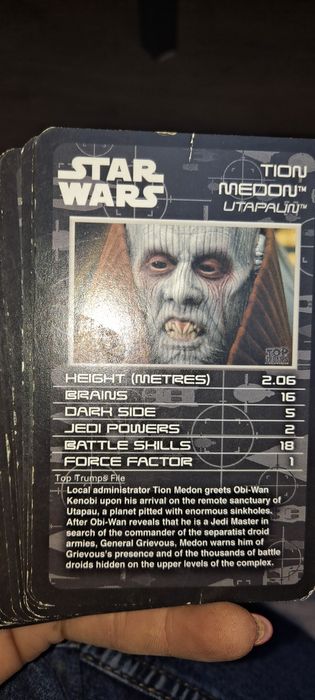 Karty angielskie STAR WARS