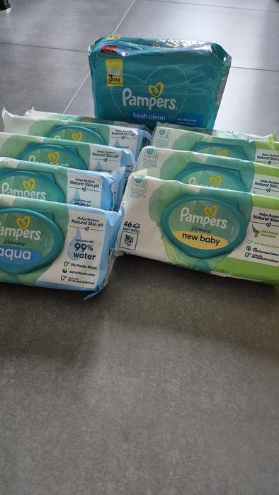 Chusteczki nawilżane Pampers
