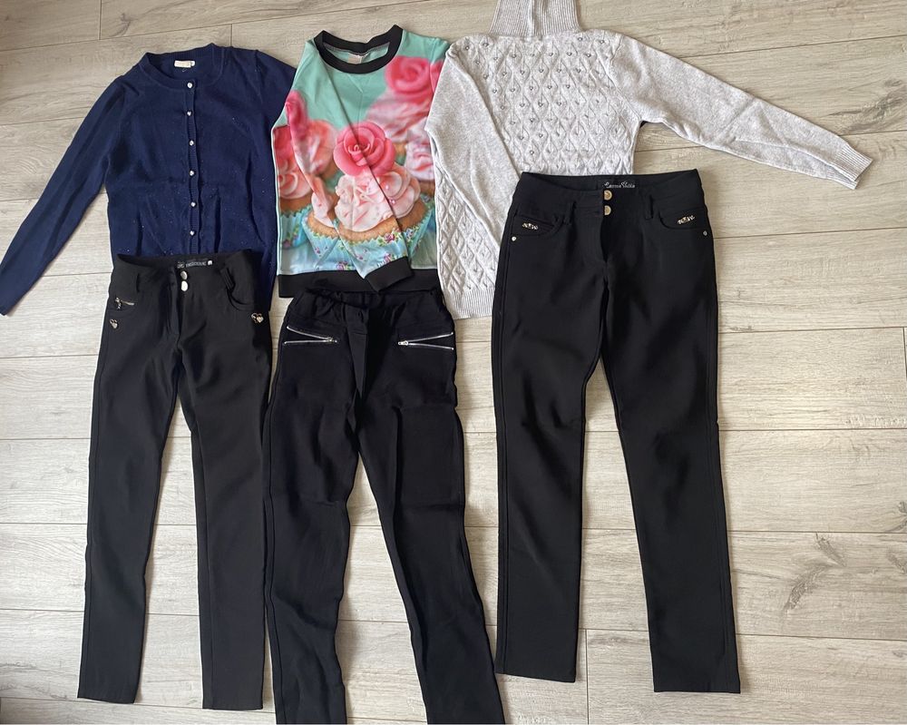 Дитяча куртка, Світери, брюки для дівчинки на 10 років