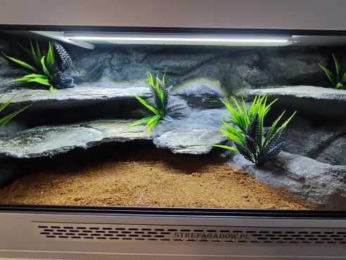 Terrarium tropikalne nr633 100/40/40 dla węża boa pyton NA ZAMÓWIENIE