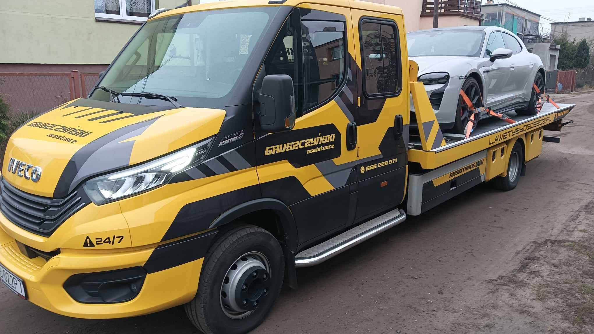 POMOC DROGOWA BYDGOSZCZ ALIDO, S5, A1, Laweta, Holowanie, Auto laweta