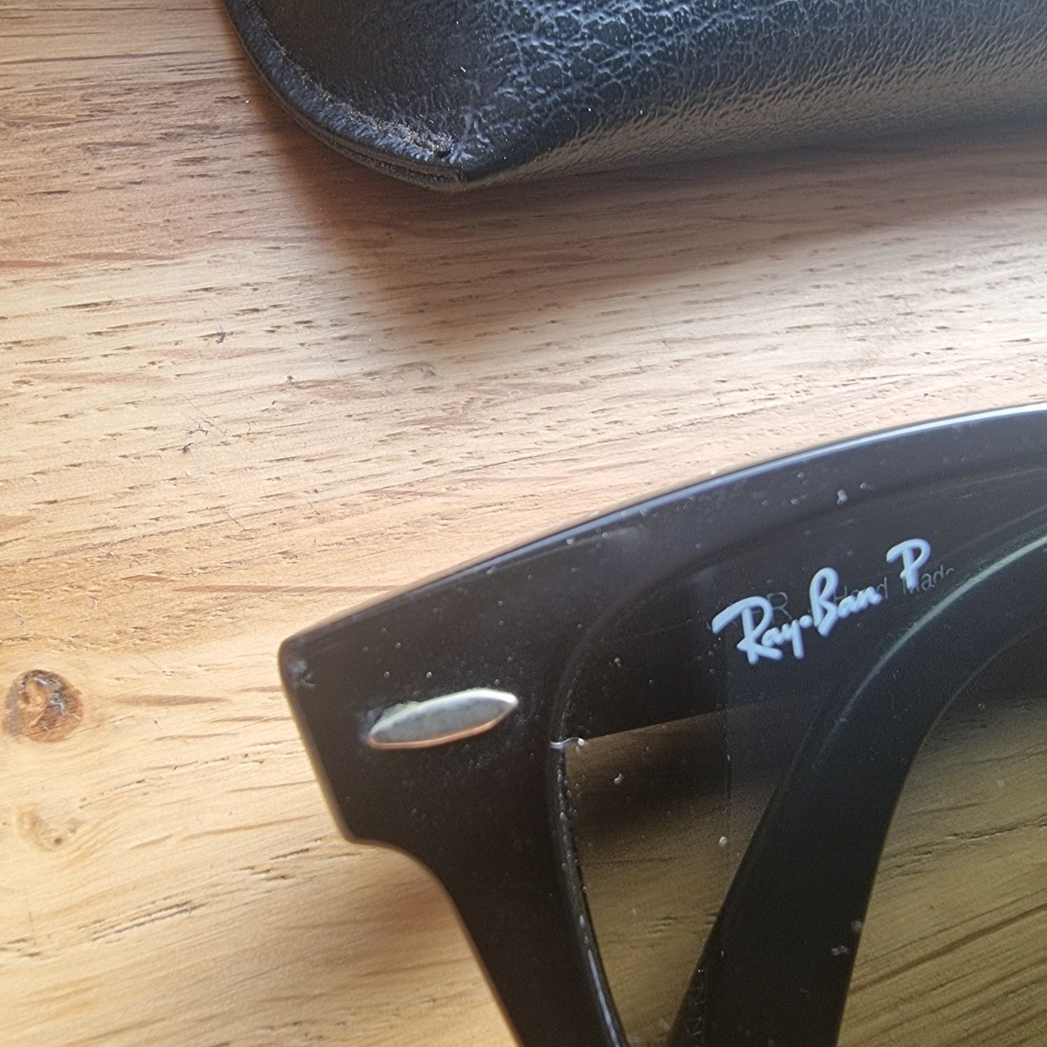 Ray-Ban Wayfarer 58 czarne polaryzowane