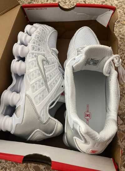 Buty damskie Trampk Nike_Shox_TL_White R.43